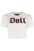 Dolce & Gabbana Distressed Cropped T-Shirt