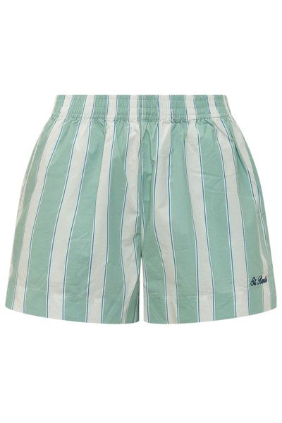 Mc2 Saint Barth Meave Striped Shorts