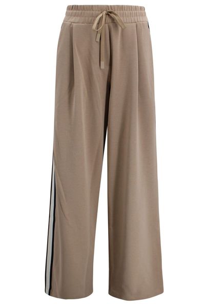 Weekend Max Mara Perdoni Side-Stripe Drawstring Pants