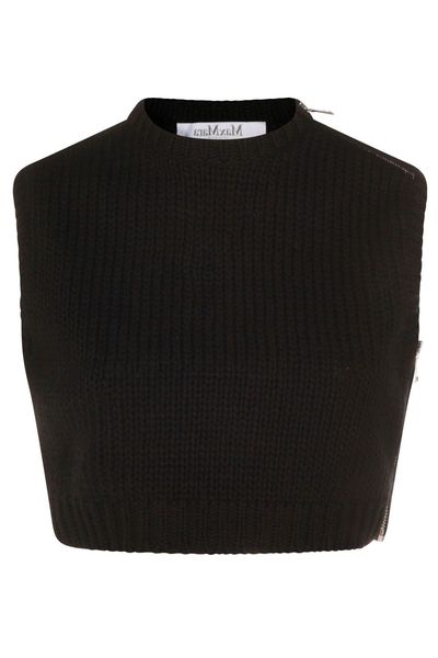 Max Mara Sleeveless Knitted Top
