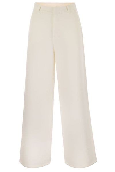 'S Max Mara Merlot Wide Leg Trousers