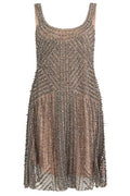 Alberta Ferretti Embellished Sleeveless Dress
