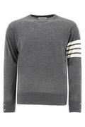 Thom Browne 4-Bar Crewneck Pullover