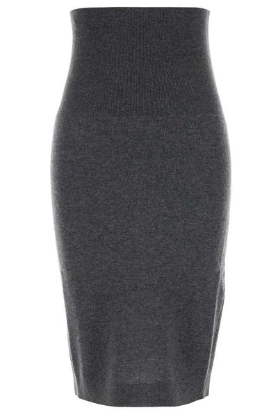 Stella McCartney High-Waist Knitted Pencil Skirt