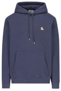 Maison Kitsuné Bold Fox Head Patch Drawstring Hoodie
