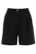 Alessandra Rich Pleated Bermuda Shorts