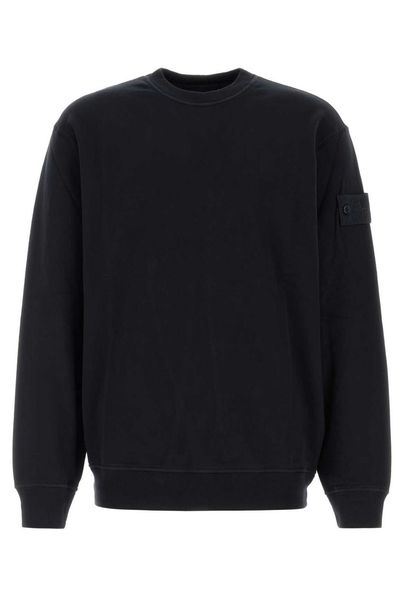 Stone Island Logo-Patch Sweatshirt