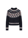 Loewe Fair Isle Pattern Crewneck Jumper