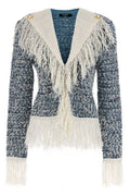 Balmain Tweed Denim Jacket