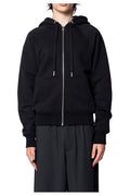 AMI De Coeur Zip-Up Drawstring Hoodie