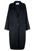 Prada Single-Breasted Long Coat