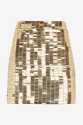 Roberto Cavalli Metallic Appliqués Miniskirt