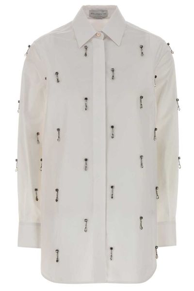 Stella McCartney Long Sleeved Embellished Shirt