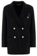 Versace Double-Breasted Coat