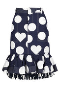 Jacquemus The Cabana Polka-Dot Skirt