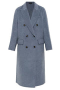 Rag & Bone Double-Breasted Long Coat