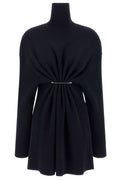 Balenciaga Turtleneck Long-Sleeve Dress