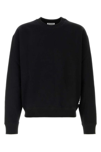 Jil Sander Crew-Neck Logo Sweatshirt