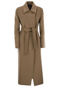 Max Mara Artur Button Detailed Belted Coat