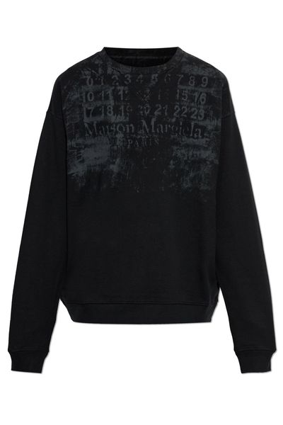Maison Margiela Logo Printed Sweatshirt