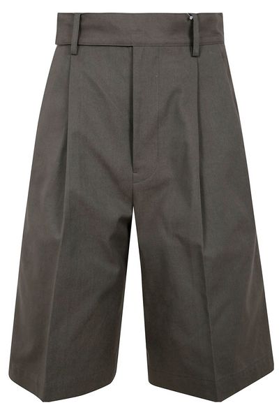 Yohji Yamamoto Pleat Detailed Shorts