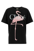 Chloé Generous Logo Crewneck T-Shirt