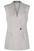 Brunello Cucinelli V-Neck Sleeveless Jacket