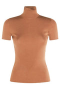 Max Mara Afa1234 High Neck Short-Sleeved Jumper