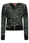 Diesel M-Alima-L Distressed Cardigan