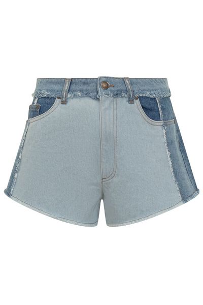 Chiara Ferragni Distressed Denim Shorts