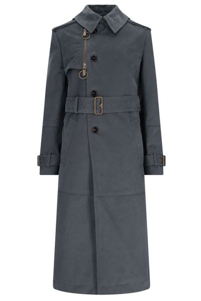 Burberry Long Belted Waist Trench Coat