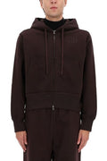 Gucci Logo Zip-Up Hoodie