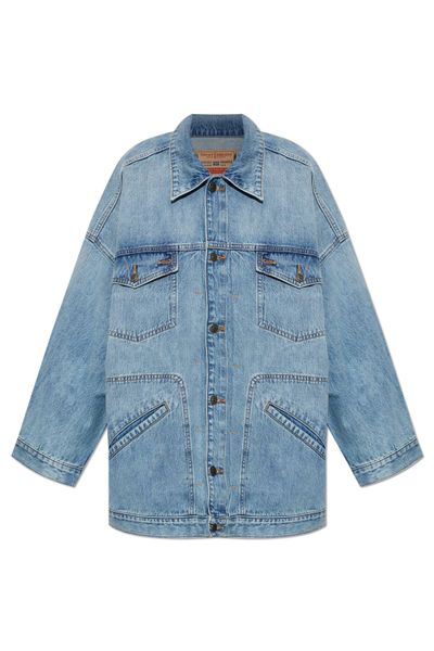 Diesel De Lin Oversized Denim Jacket