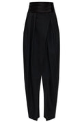 Alaïa High Waist Pleated Pants