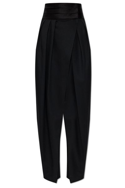 Alaïa High Waist Pleated Pants