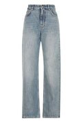 Loewe Logo Patch Straight Leg Jeans