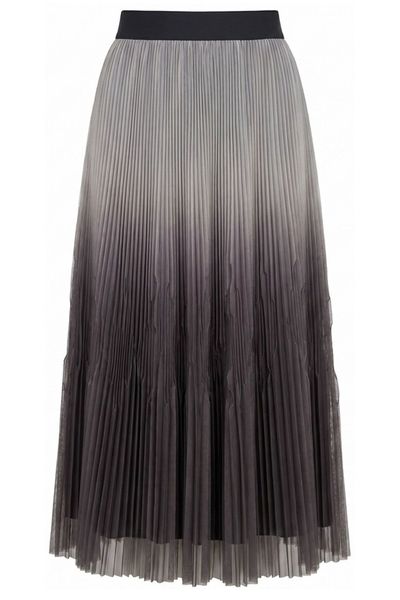 Peserico Gradient Effect Pleated Midi Skirt