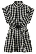 Givenchy Checked Mini Shirt Dress