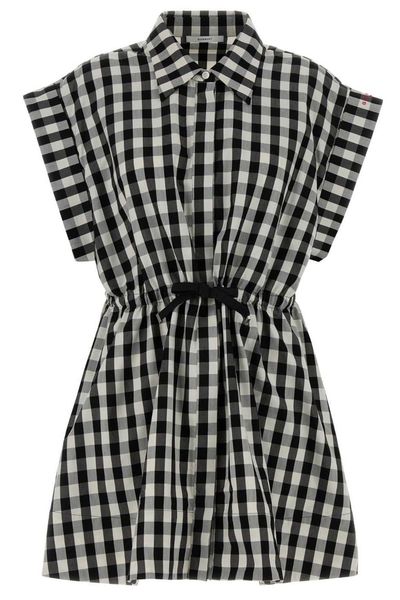 Givenchy Checked Mini Shirt Dress