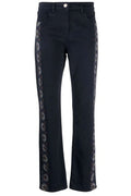Etro Floral Detailed Mid-Rise Jeans