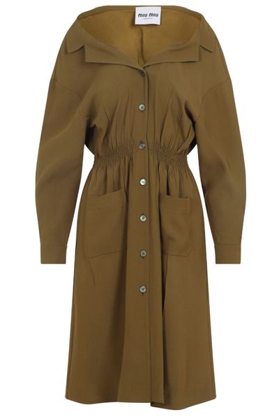 Miu Miu Long-Sleeved Dress