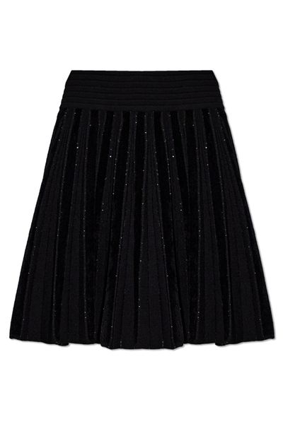 Balmain Shimmering Sequined Skirt