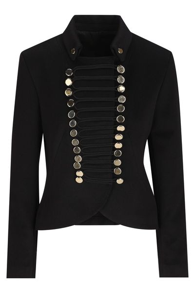 Cini Military Buttoned Jacket