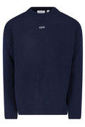 Off-White Arrow Embroidered Knitted Sweater