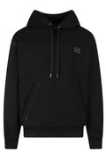 Dolce & Gabbana Logo Plaque Drawstring Hoodie
