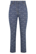 Moschino Monogram High-Rise Jeans