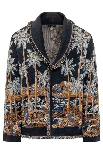 Alanui Diamond Head Jacquard Cardigan