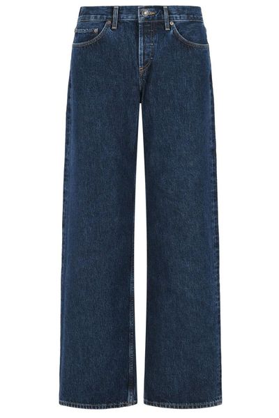 AGOLDE Mid-Rise Straight-Leg Jeans