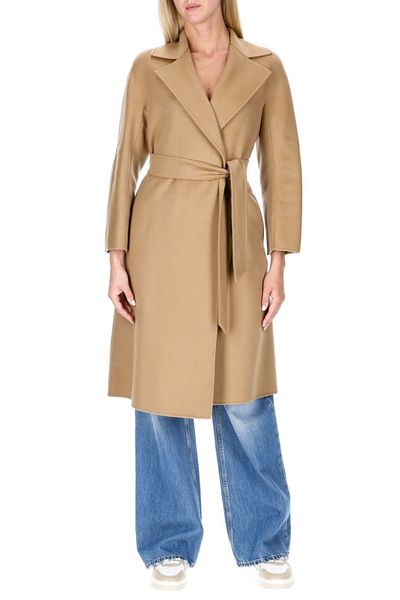 Max Mara Belted Long-Sleeved Coat