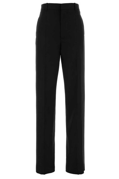 Bottega Veneta Grain De Poudre Straight Leg Pants